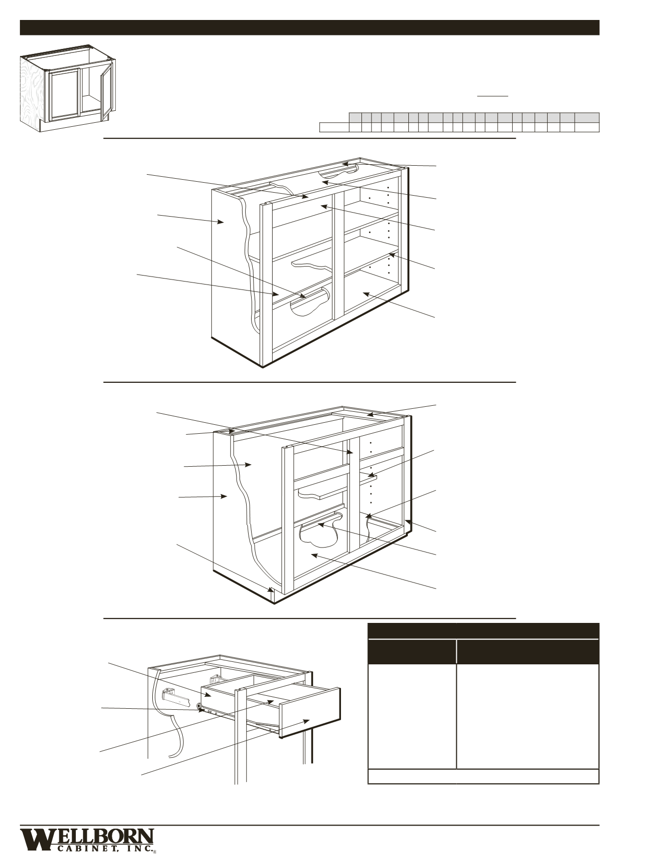 Wellborn Select & Premier Specification Book